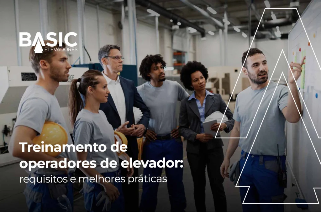 treinamento de operadores de elevador