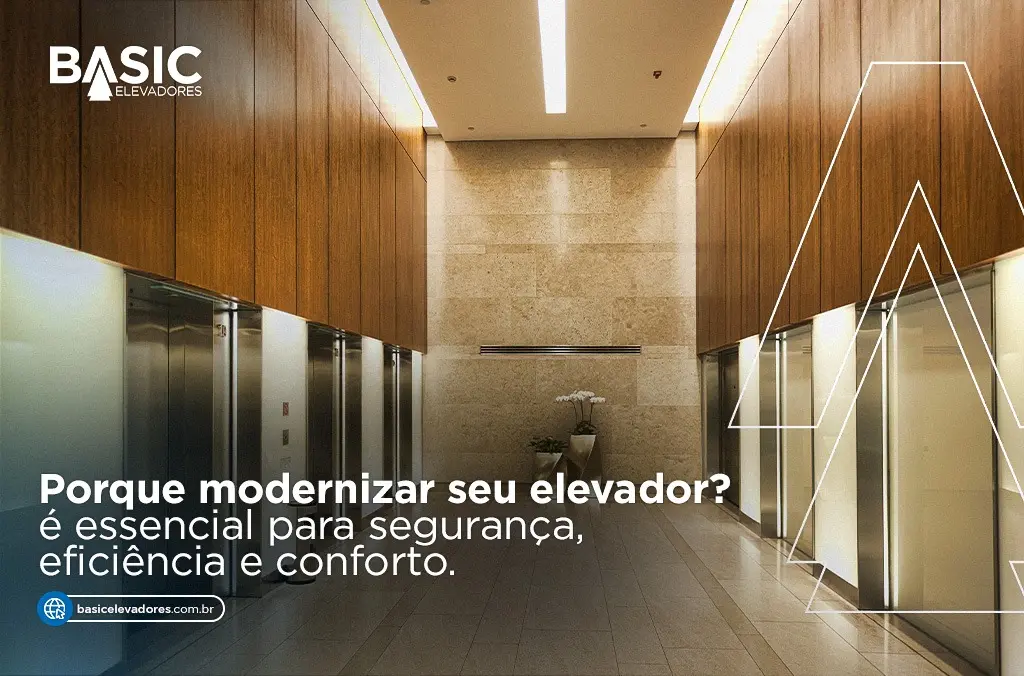Porque a modernização do seu elevador é essencial para segurança, eficiência e conforto. 1 Porque a modernização do seu elevador é essencial para segurança, eficiência e conforto.