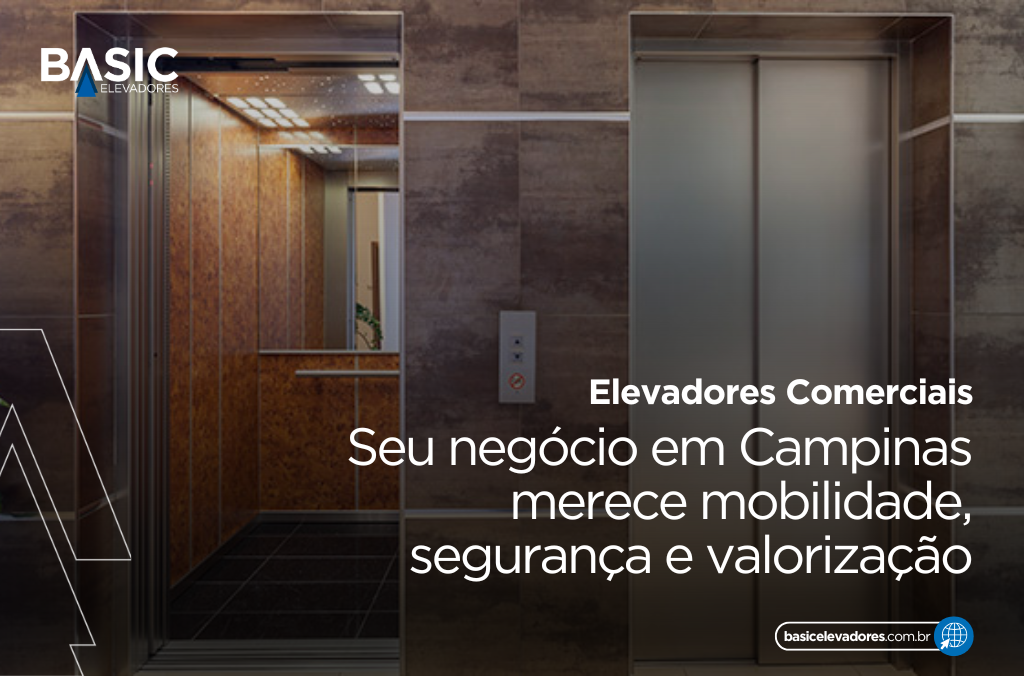 Elevadores Comerciais em Campinas