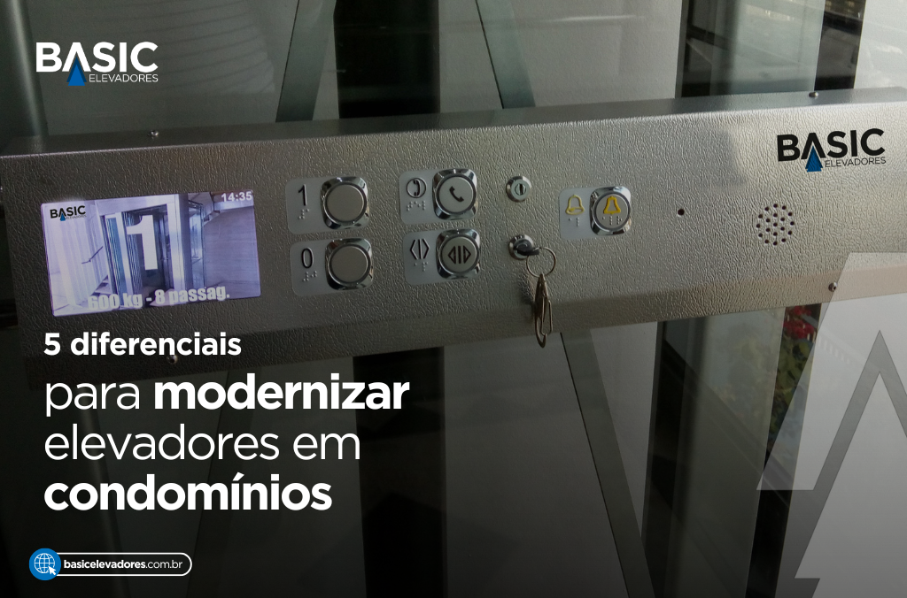 Elevadores em condomínios: 5 diferenciais essenciais 1 Elevadores em condomínios