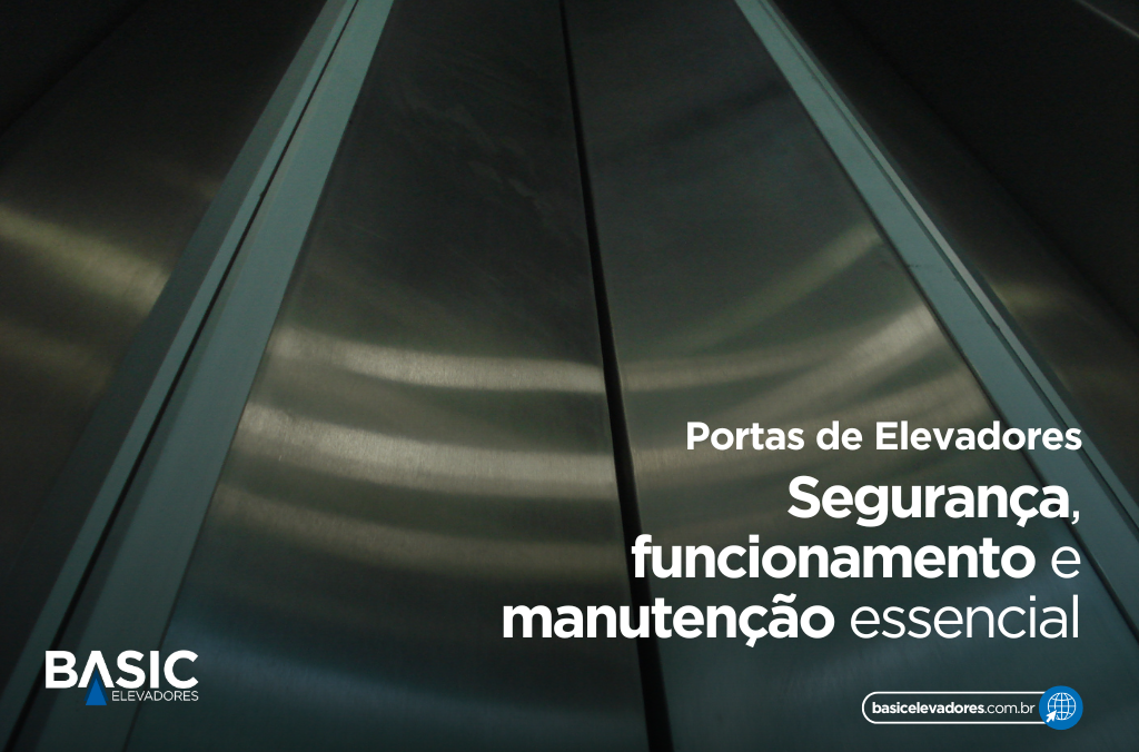 Portas de Elevador: Tipos, Segurança e Como Escolher a Ideal 1 Portas de Elevadores