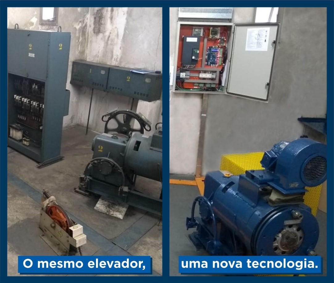 Modernização de elevadores