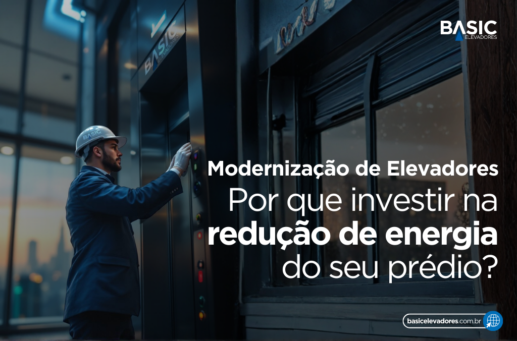 Modernização de elevadores para reduzir consumo de energia 1 Modernização de Elevadores